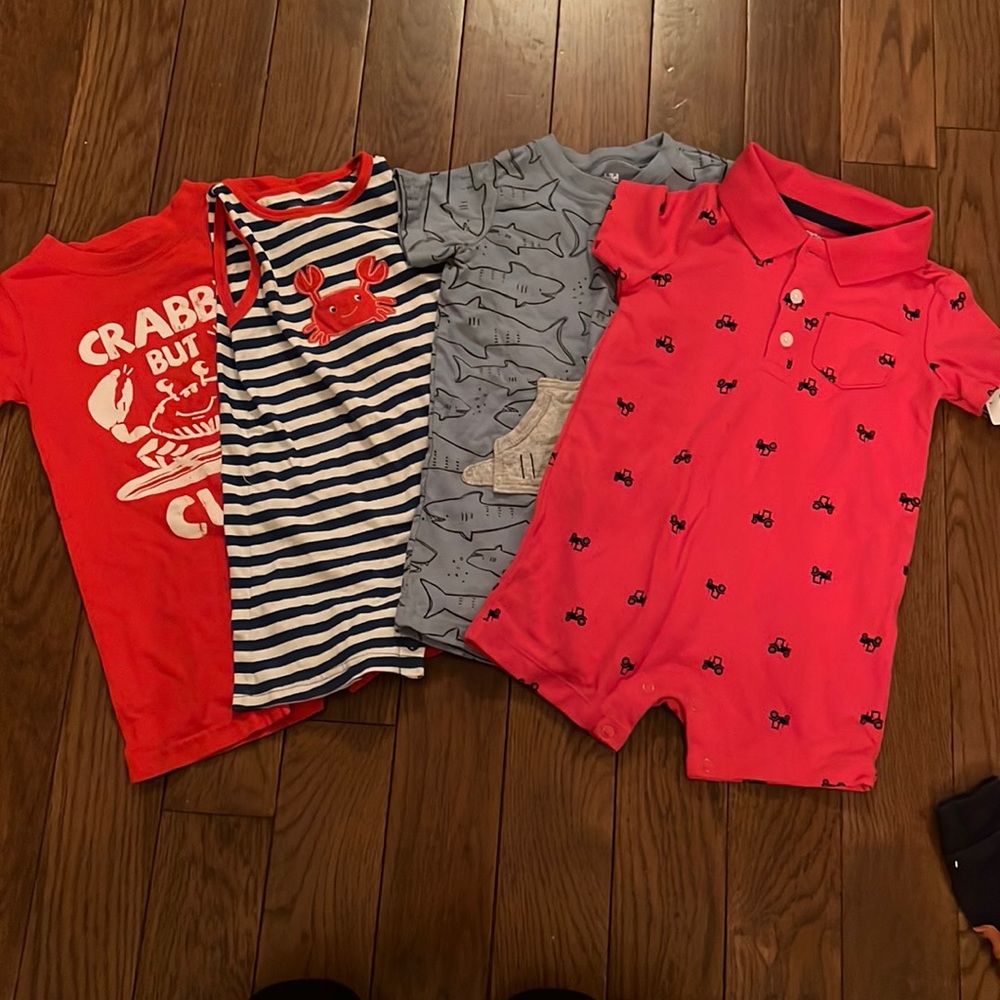 Bundle of 4 Baby Rompers - Picture 1 of 7